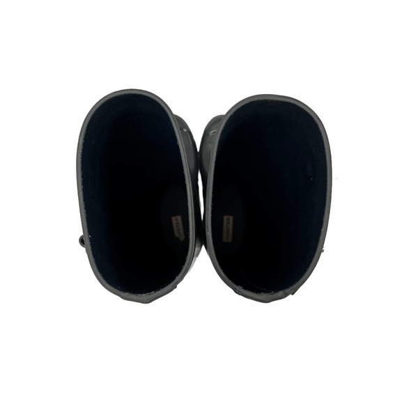 Hunter Deep Grey Original Tall Gloss Rain Boots 5 - Picture 5 of 5